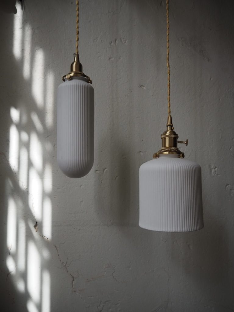 CLOUD Lamp ribbed long ceramic - Image 3