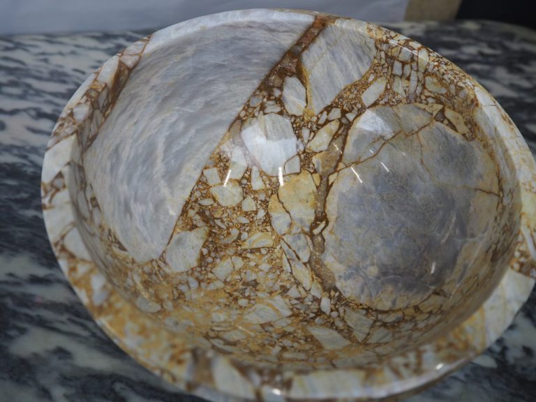 Ribbed Top Bowl Smooth foot - Image 6