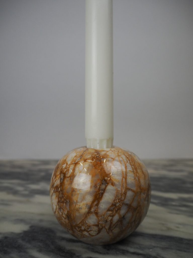 Marble Candle Holder Ball - Image 3