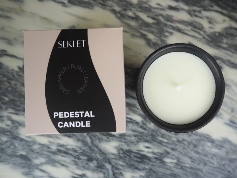 Pedestal candle black - Image 5