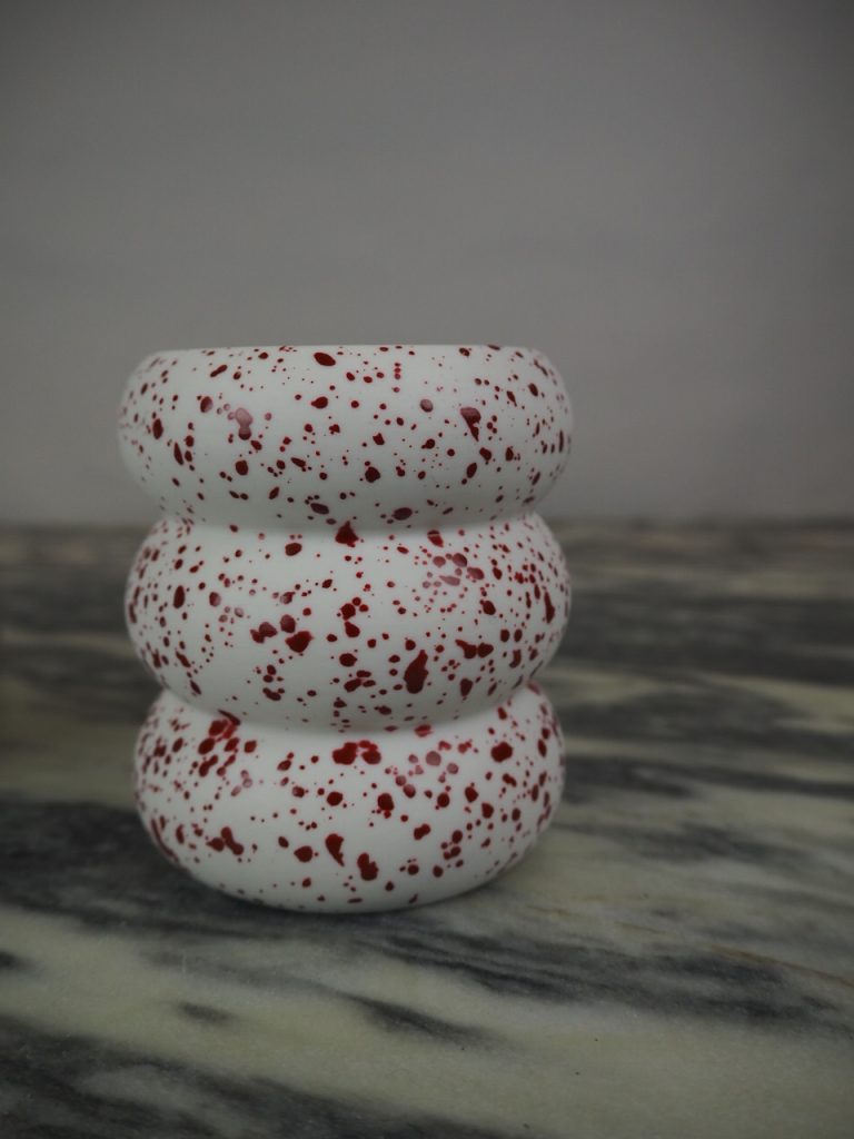 Splash candle red - Image 2