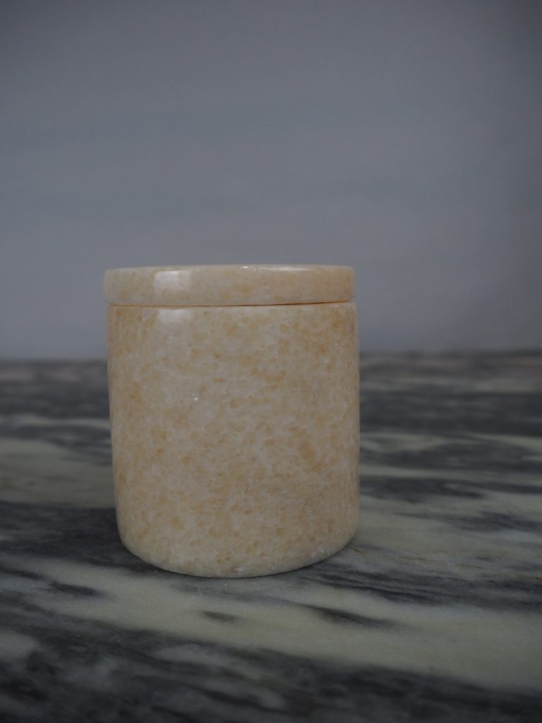 Marble candle Seklet beige - Image 5