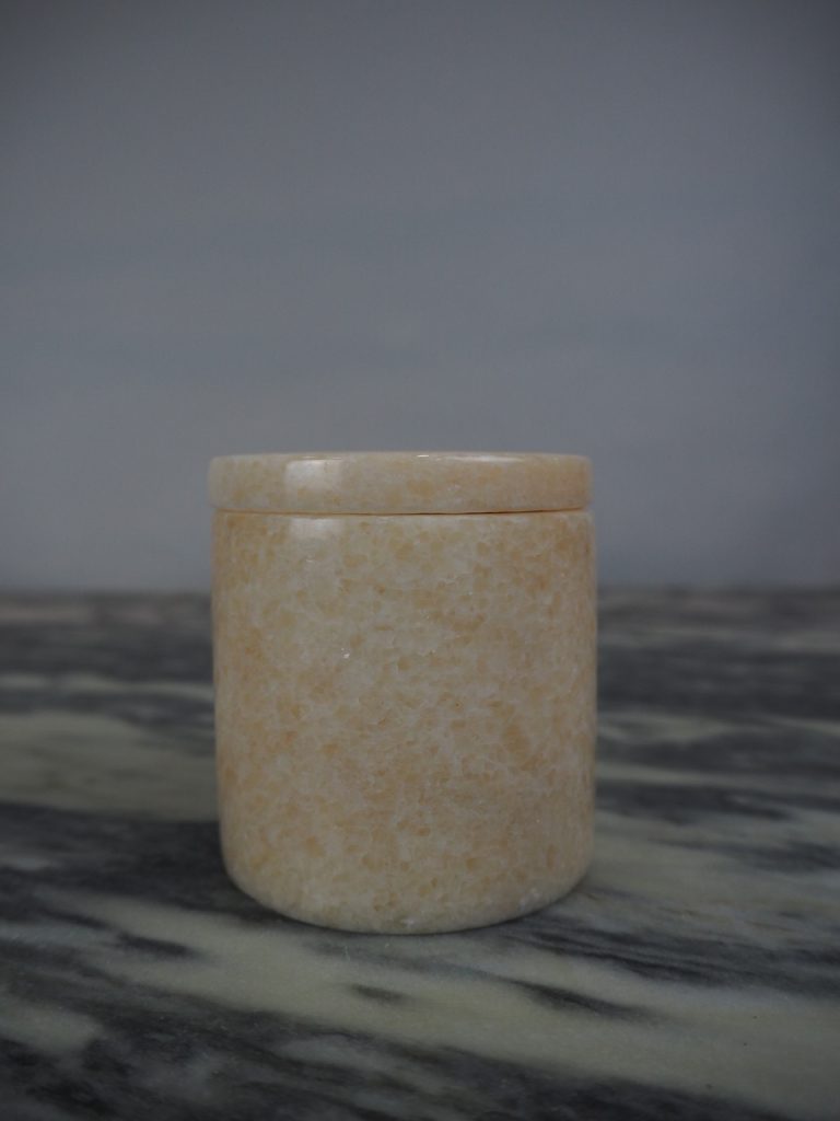 Marble candle Seklet beige - Image 6