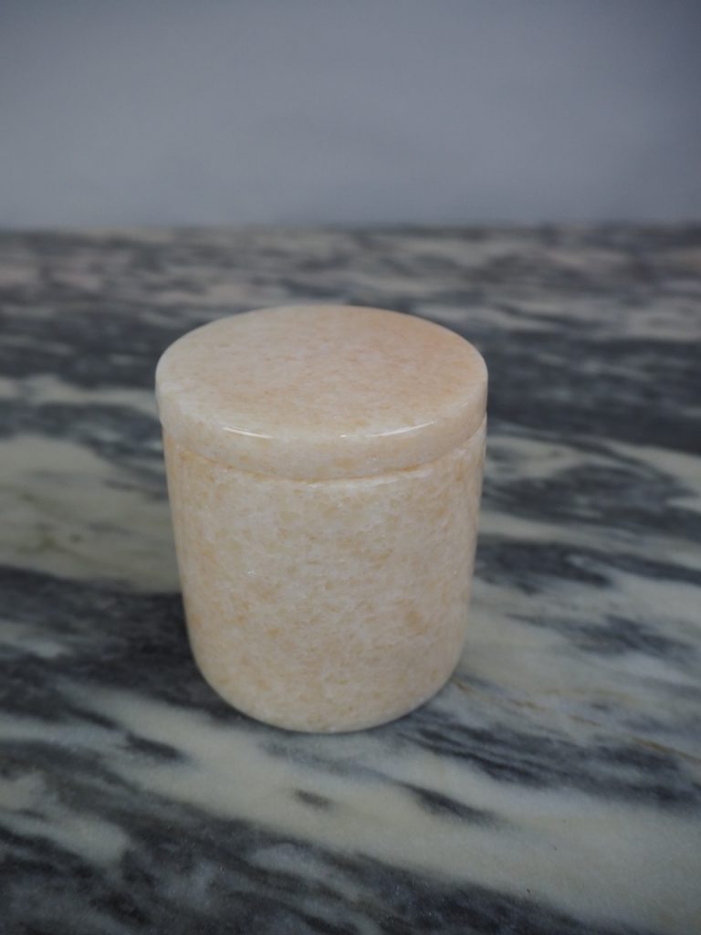 Marble candle Seklet beige - Image 8