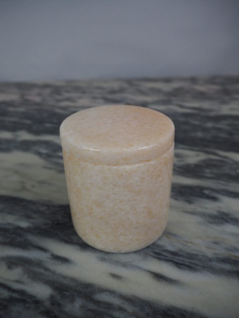 Marble candle Seklet beige - Image 9