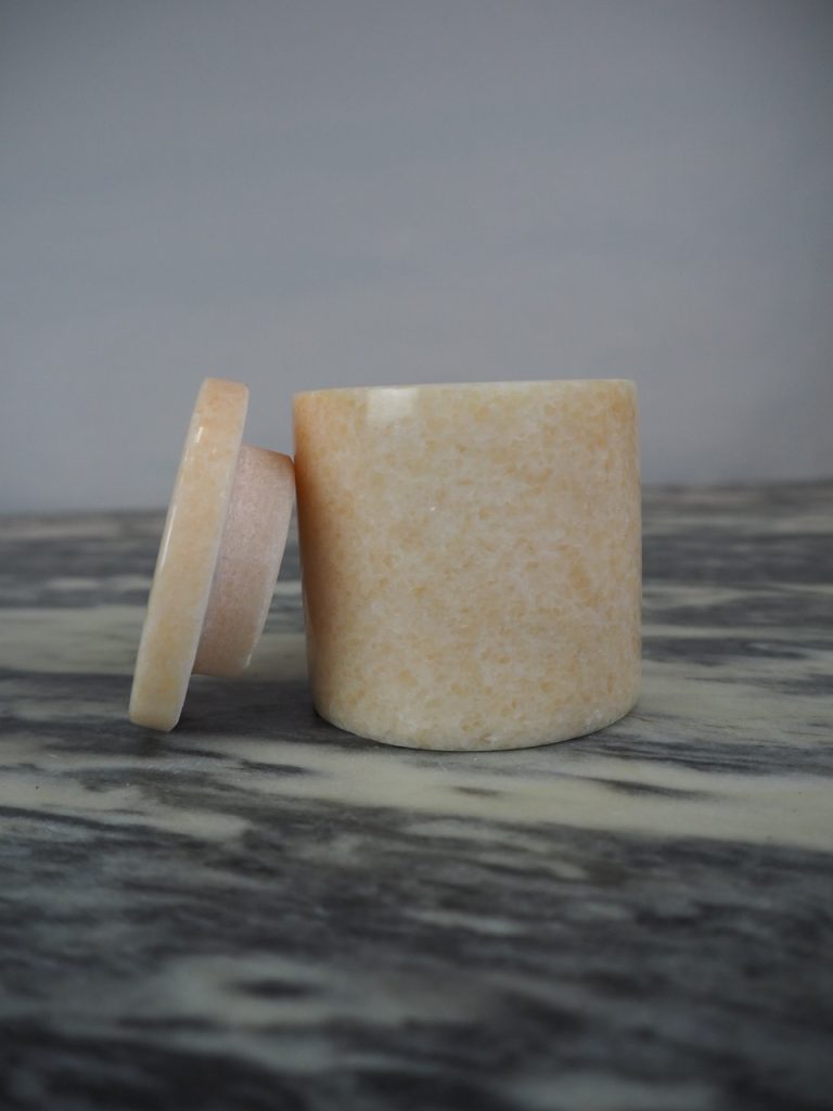 Marble candle Seklet beige - Image 11