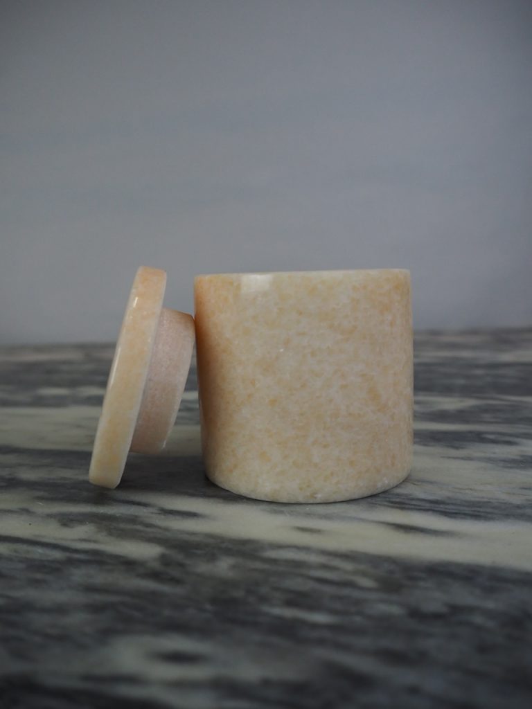 Marble candle Seklet beige - Image 12