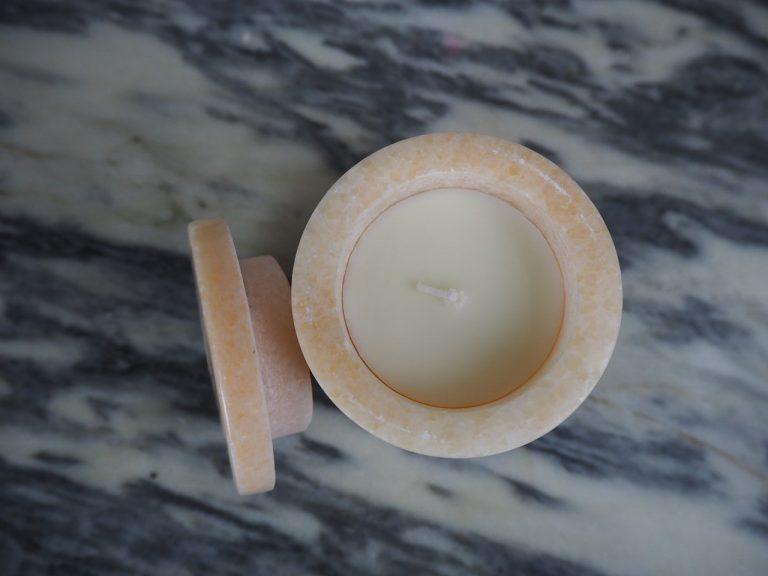 Marble candle Seklet beige - Image 15