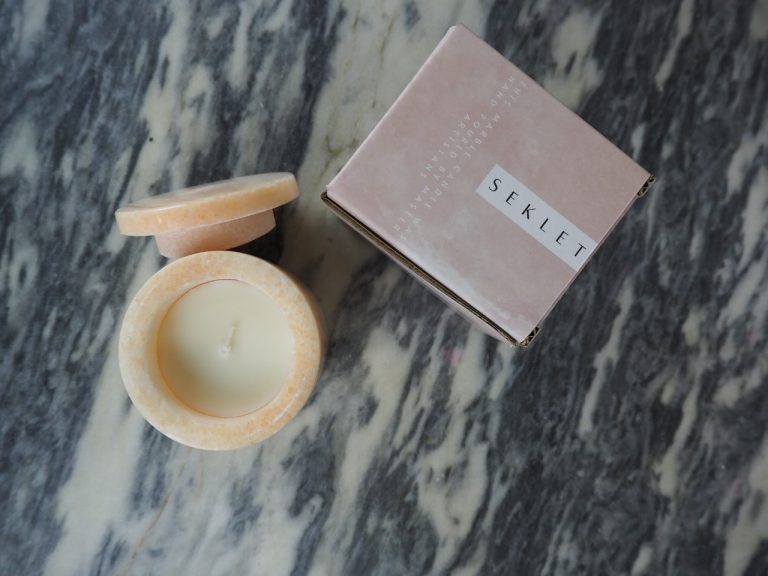 Marble candle Seklet beige - Image 17