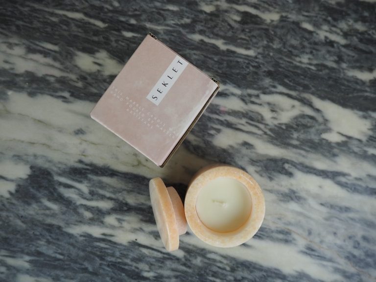 Marble candle Seklet beige - Image 19