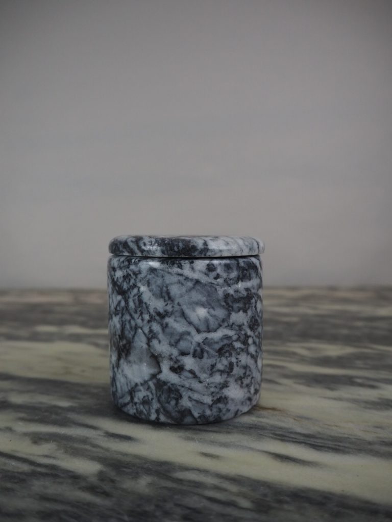 Marble candle Seklet grey - Image 7