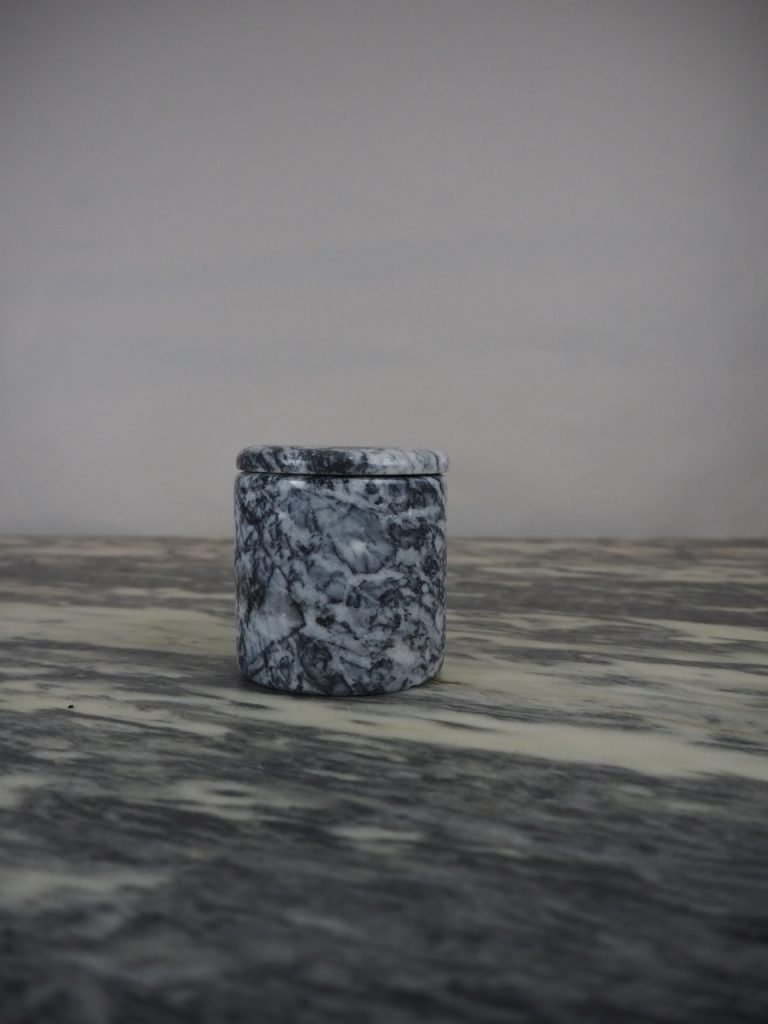 Marble candle Seklet grey - Image 13