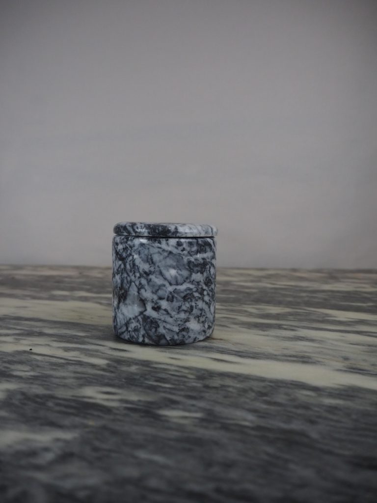 Marble candle Seklet grey - Image 14