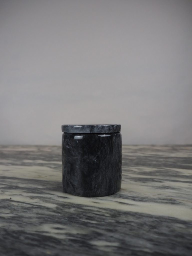 Marble candle Seklet black - Image 4
