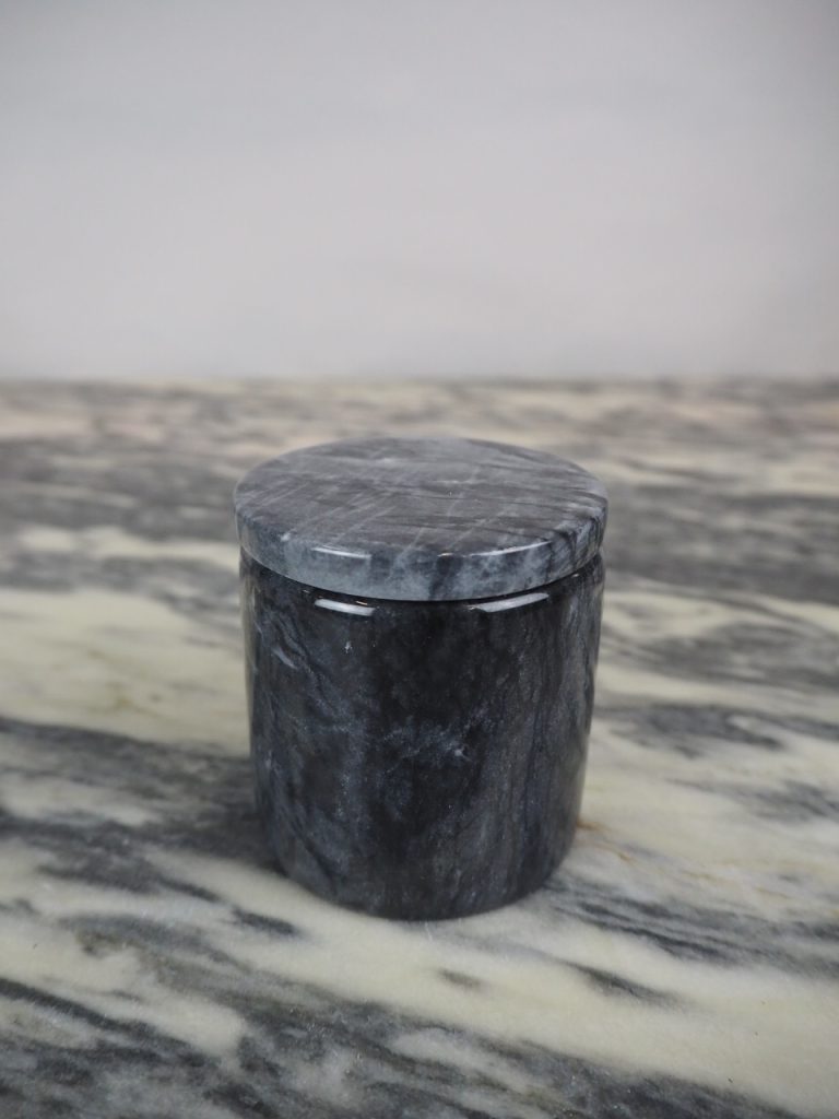 Marble candle Seklet black - Image 5