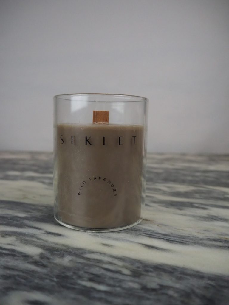Seklet candle wild lavender
