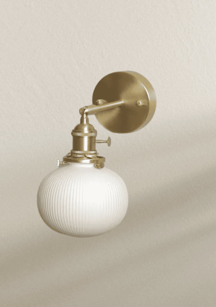 CLOUD Lamp wall ribbed ceramic