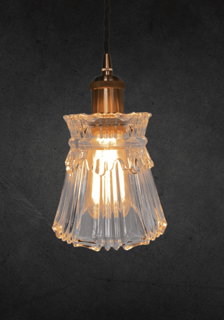 Lamp Clear glass