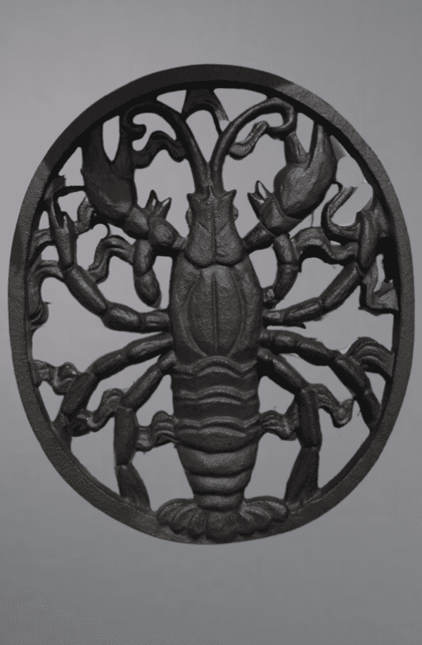 Trivet with lobster