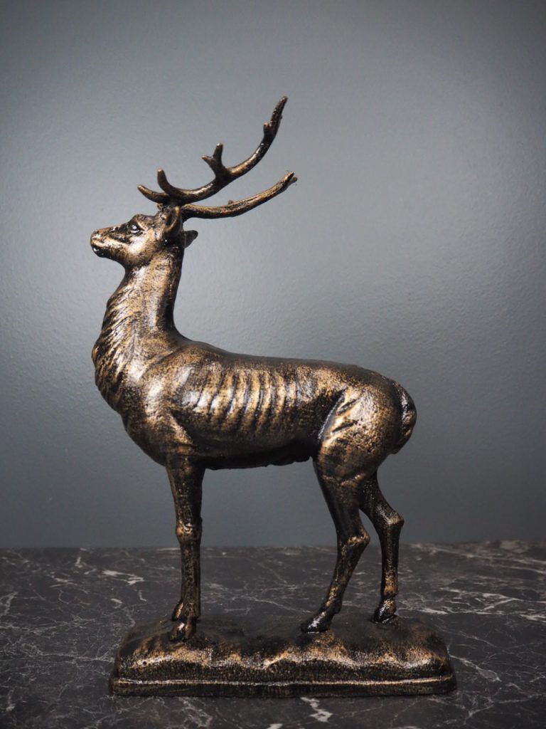 Standing Deer with Base