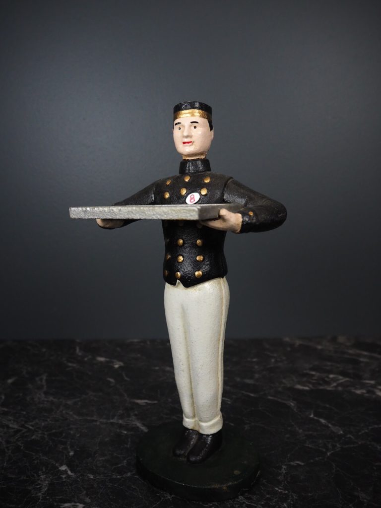 12" Waiter Holding Card - Image 4