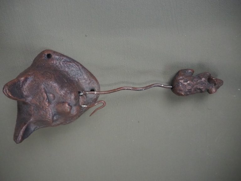 Cat & Mouse Door Knocker - Image 2