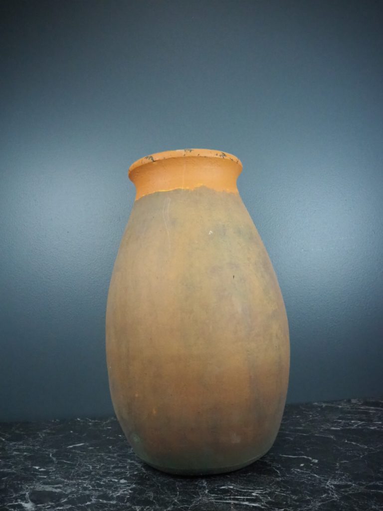 Oleum vase burnt amber/terra