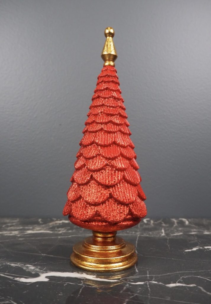 Polyresin tree red