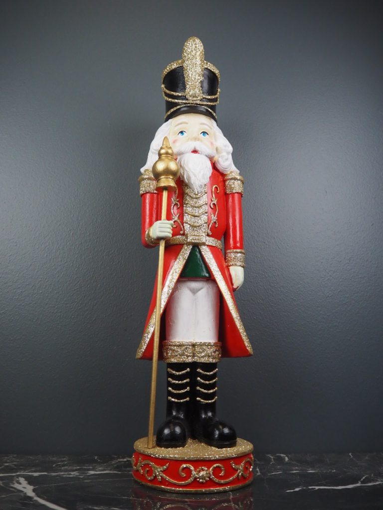 Polyresin soldier red