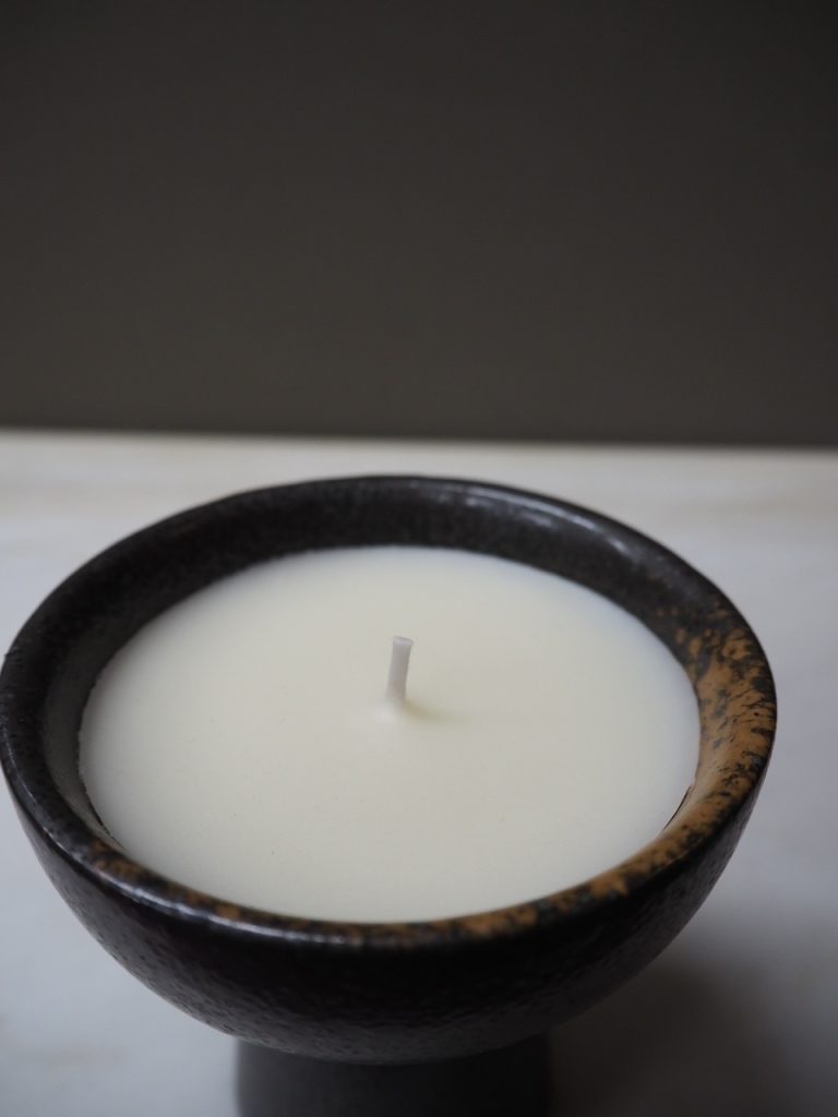 Pedestal candle black - Image 3