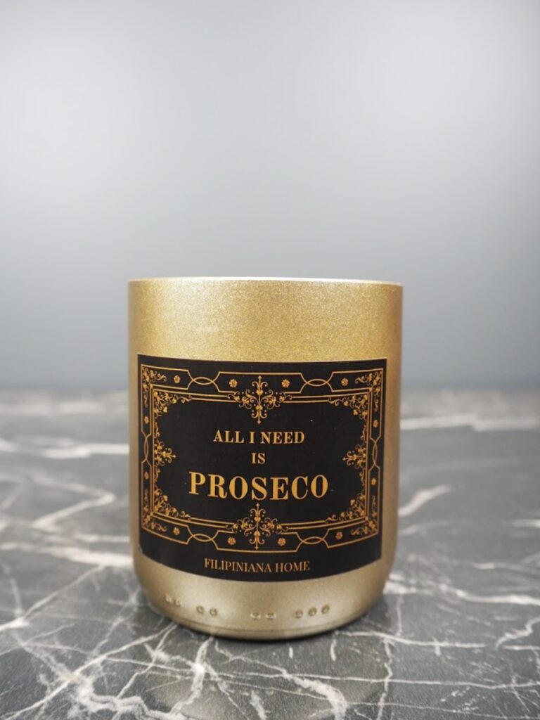 CHAMPAGNE / PROSECO SCENTED CANDLE