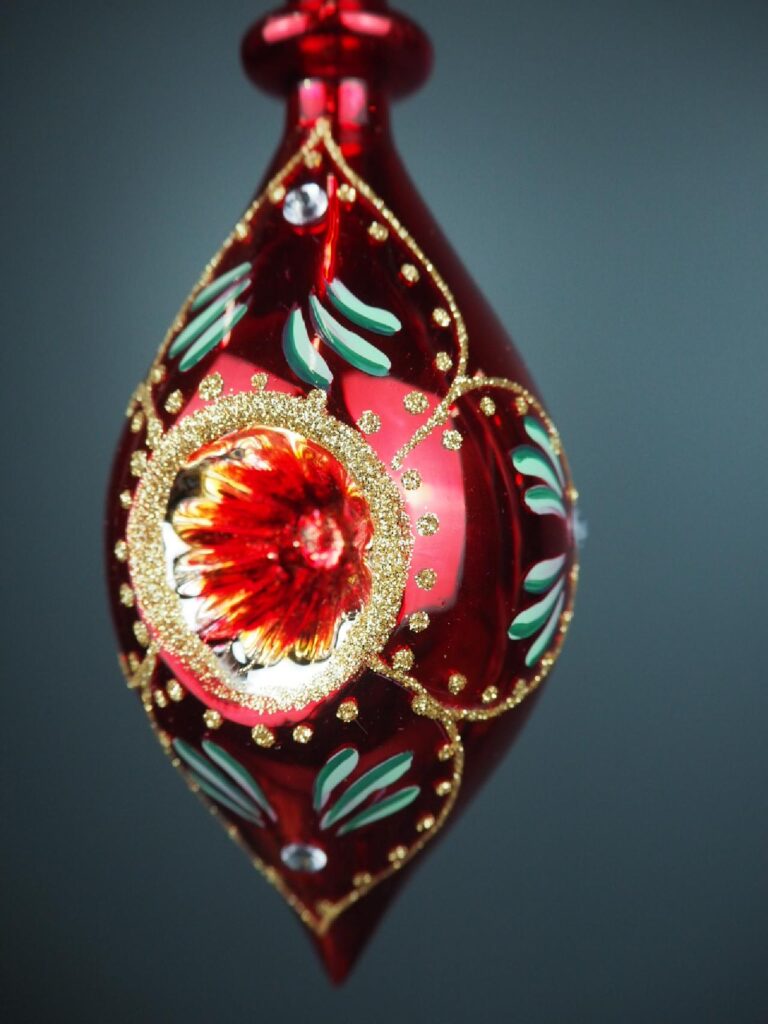 Glass ball red - Image 2