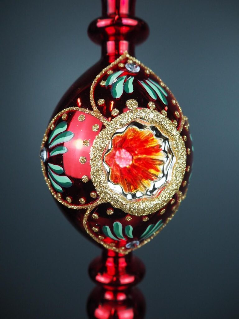 Glass ball red - Image 2