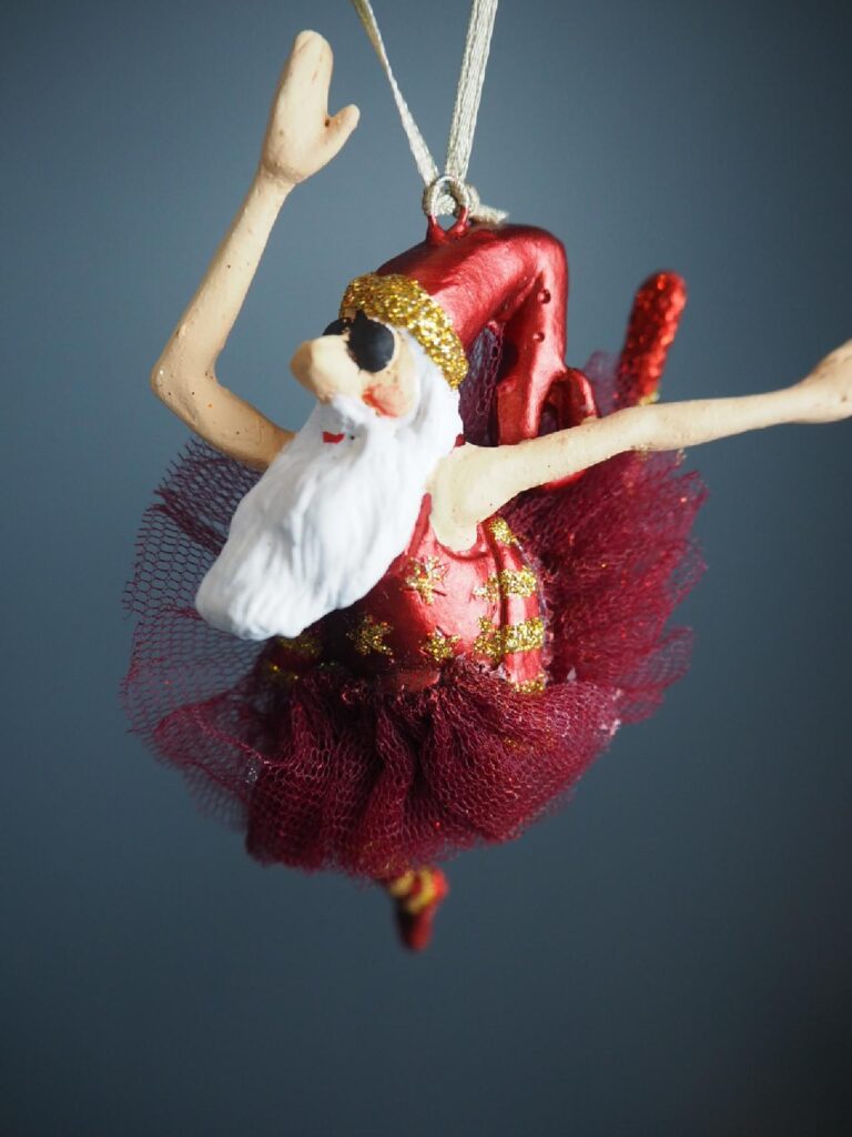 Santa red/gold red fabskirt - Image 2