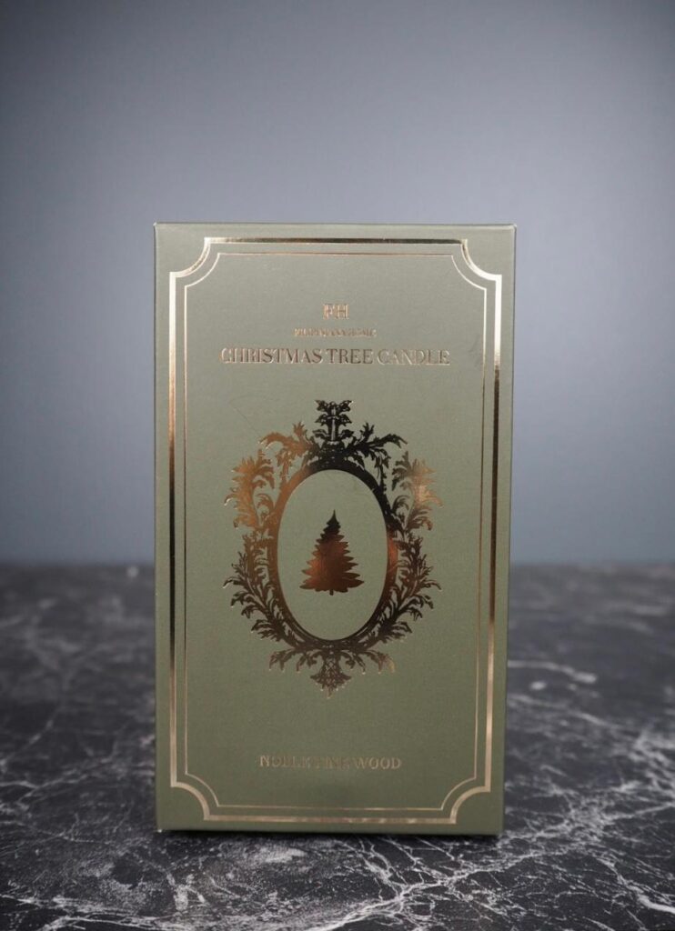Tree glass candle noble pine - Image 4