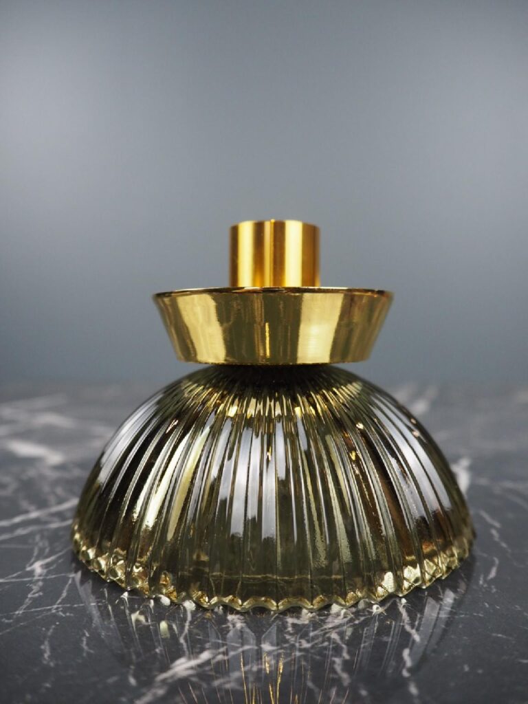 Glass candle holder - Image 4