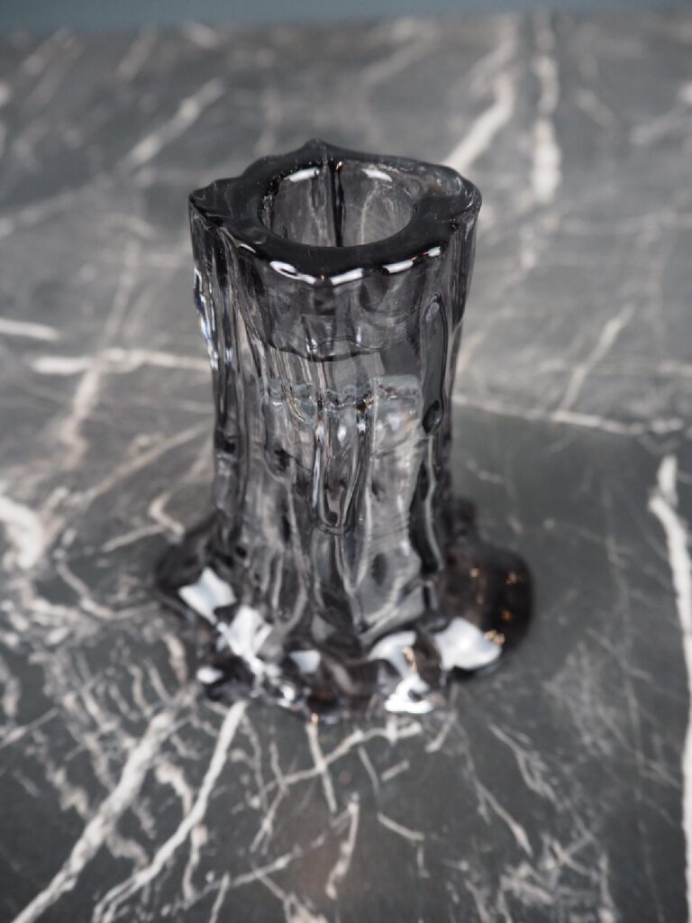 Glass candle holder - Image 3