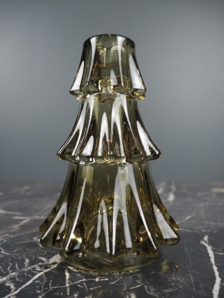 Glass candle holder - Image 2