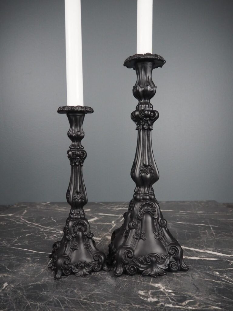 Candle holder black S - Image 3