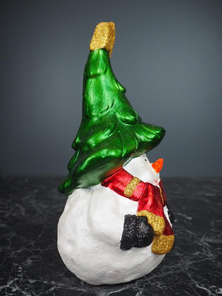 Snowman pw w/ tree hat t.top - Image 2