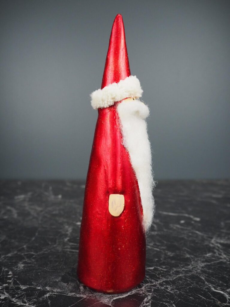 Long beard Santa Red Hat w/ fur big - Image 2