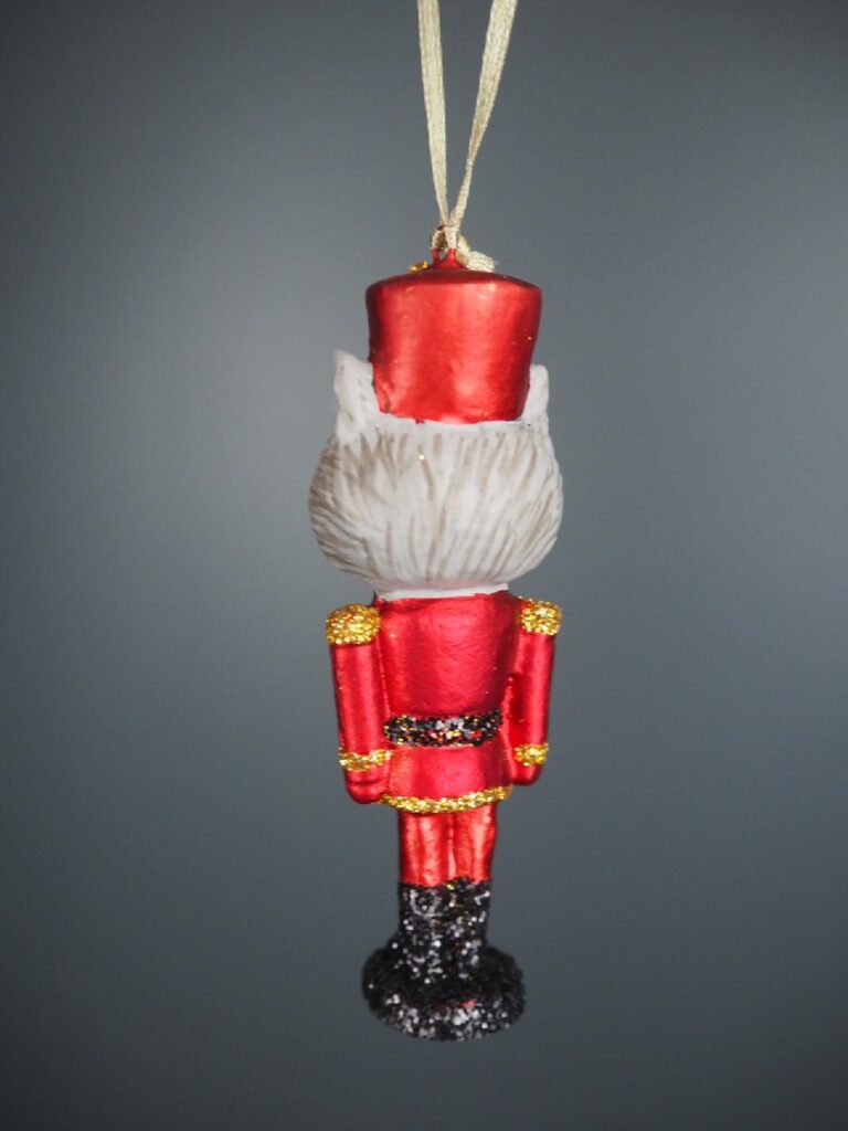 Cat nutcracker red/gold - Image 2