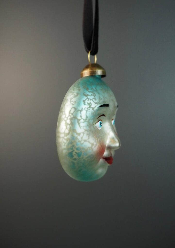 Glass moon 6 cm - Image 2