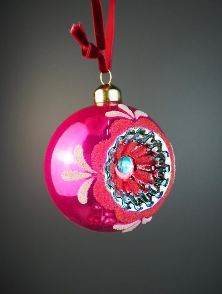 Glass ball w reflector set of 9 - Image 4