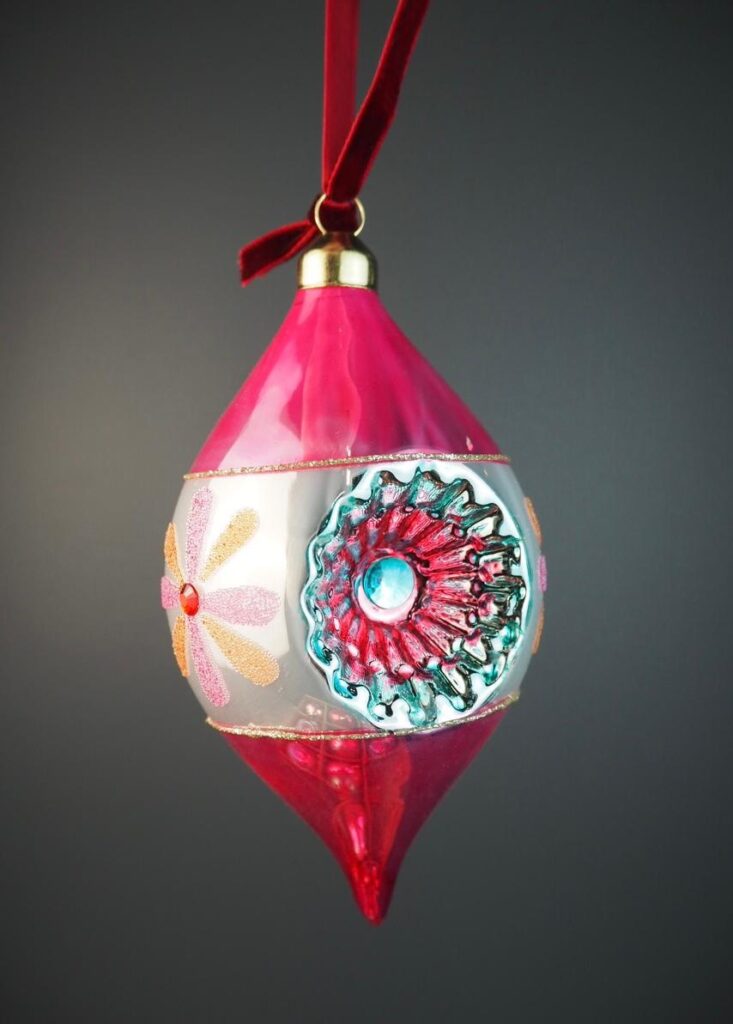 Glass ball w reflector set of 9 - Image 6