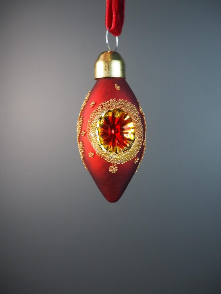 Glass finial w reflector 3 ass - Image 4