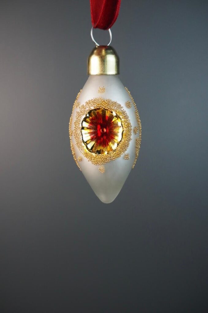 Glass finial w reflector 3 ass - Image 6