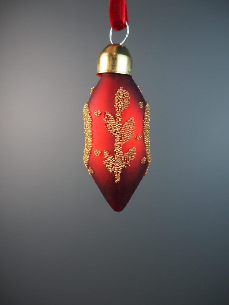 Glass finial w reflector 3 ass - Image 2