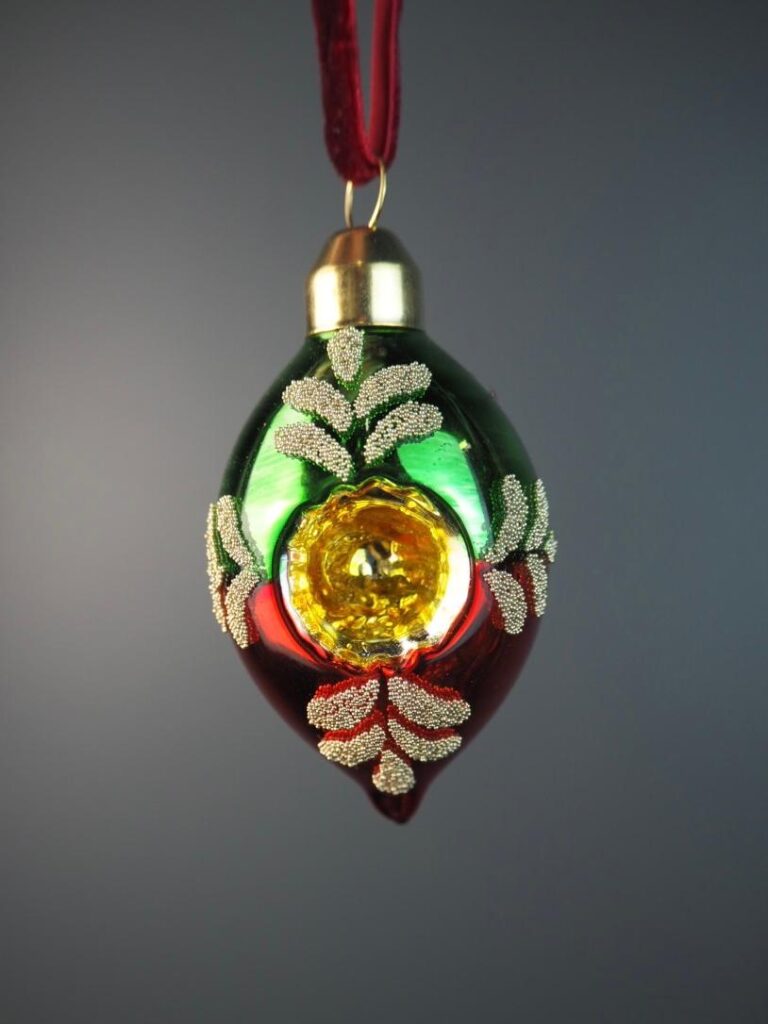 Glass finial w reflector 3 ass - Image 3
