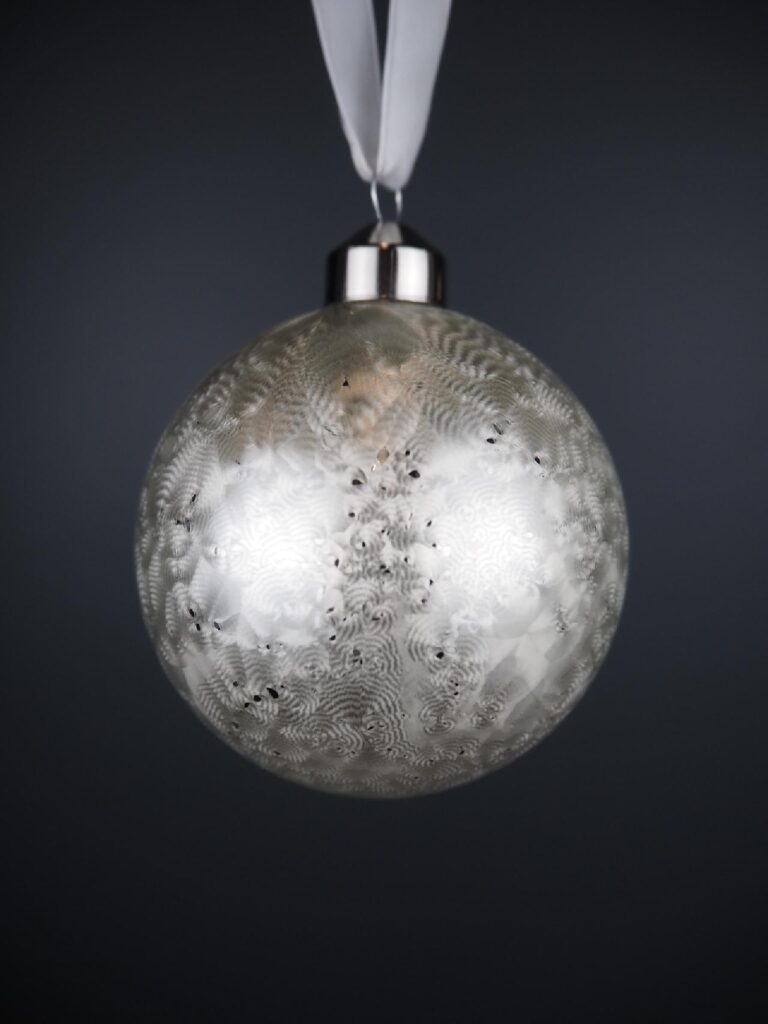 Glass ball white - Image 2